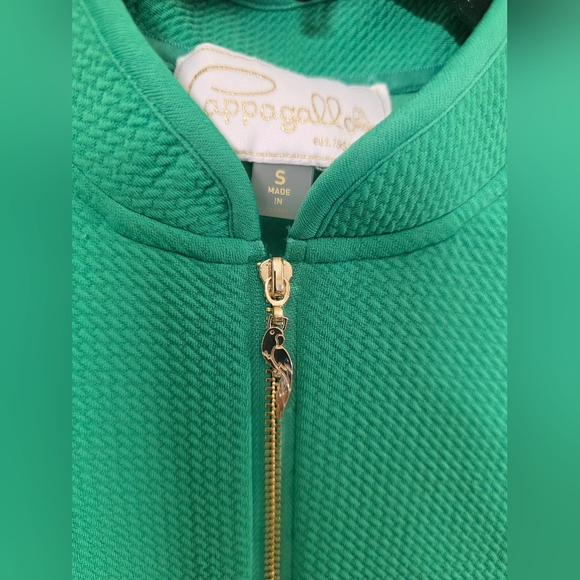 Pappagallo Green Sleeveless Dress with Zipper Size SMALL. - Picture 7 of 8